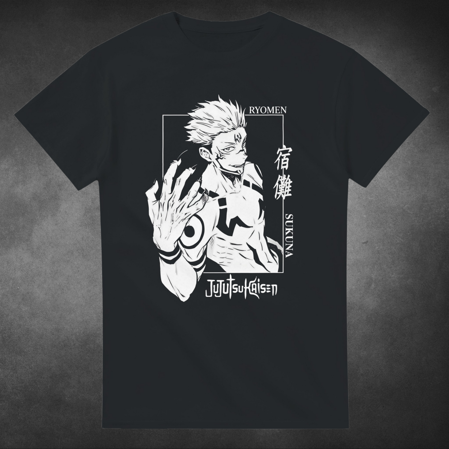 Ryomen Sukuna Heavyweight Unisex Crewneck T-shirt | Jujutsu Kaisen