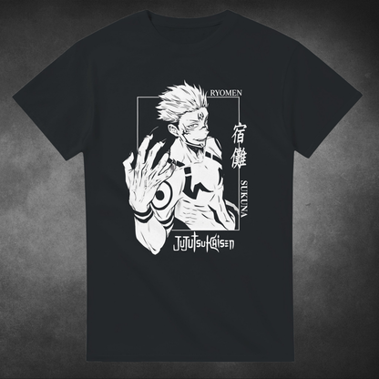 Ryomen Sukuna Heavyweight Unisex Crewneck T-shirt | Jujutsu Kaisen